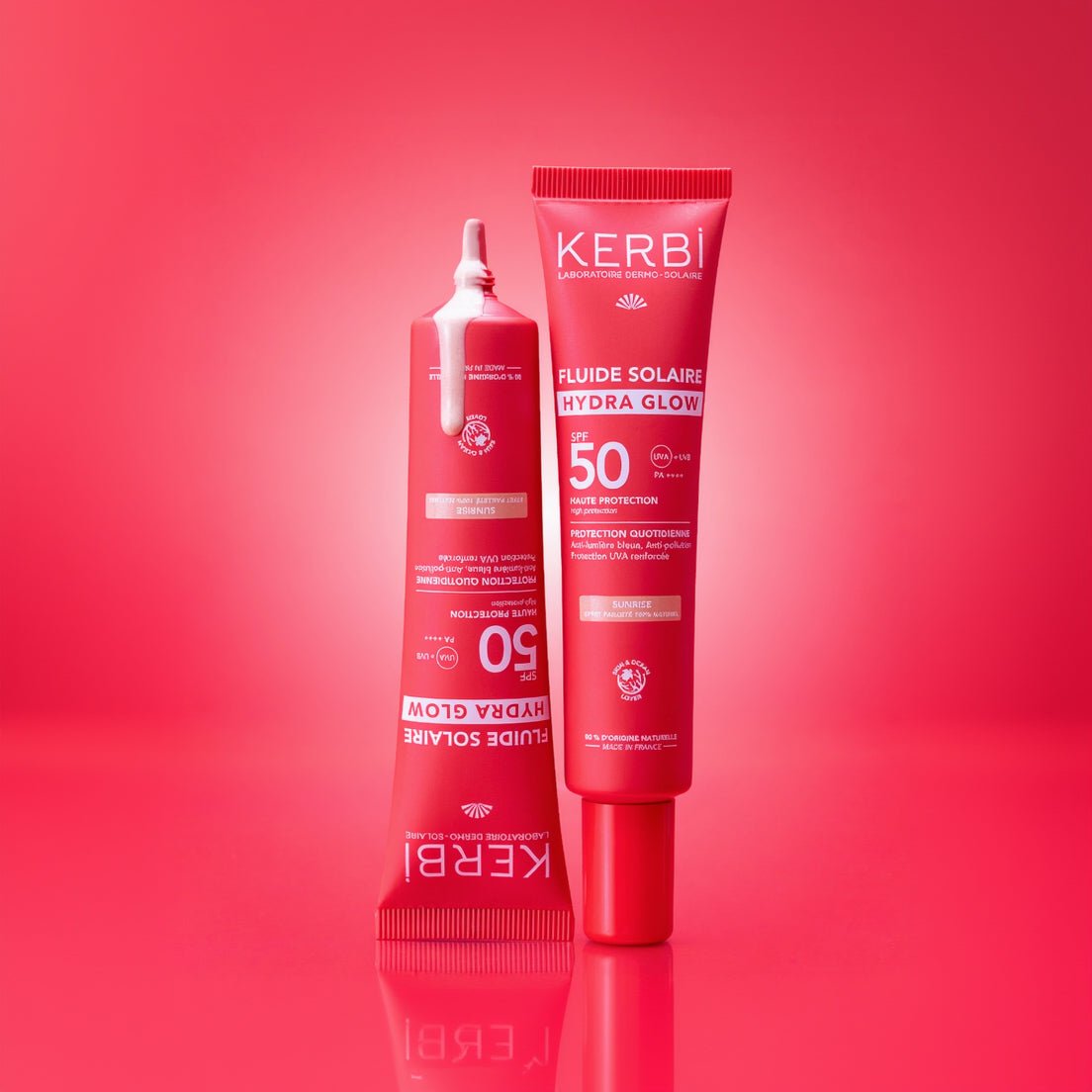 KERBI - Fluide Solaire Visage Hydra Glow SPF 50 - Endro Cosmetiques
