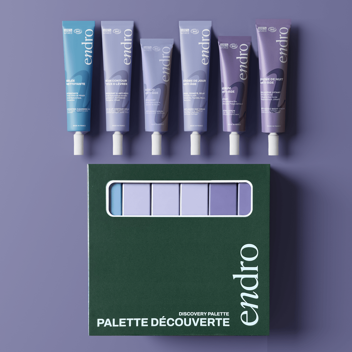 Palette Découverte - Endro Cosmetiques