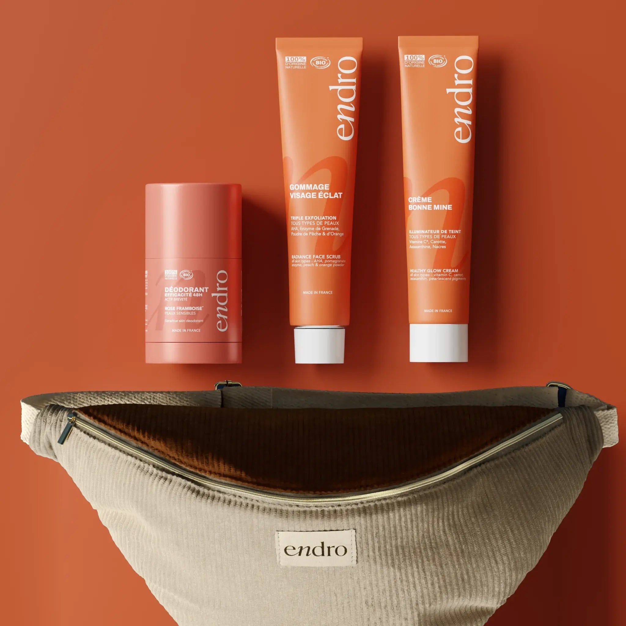 Banane Découverte - Orange Éclat - Endro Cosmetiques