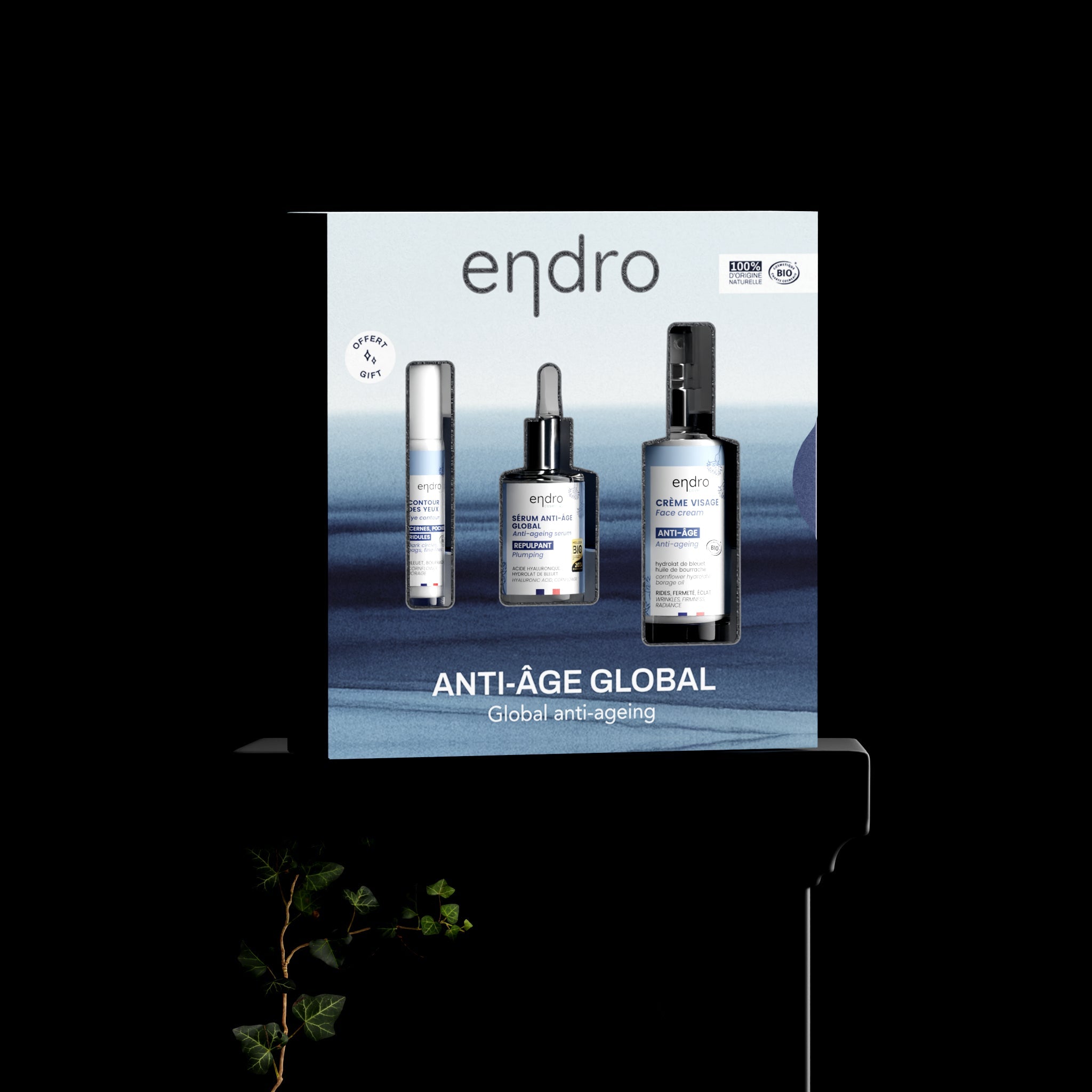 Coffret anti - âge global - Endro Cosmetiques