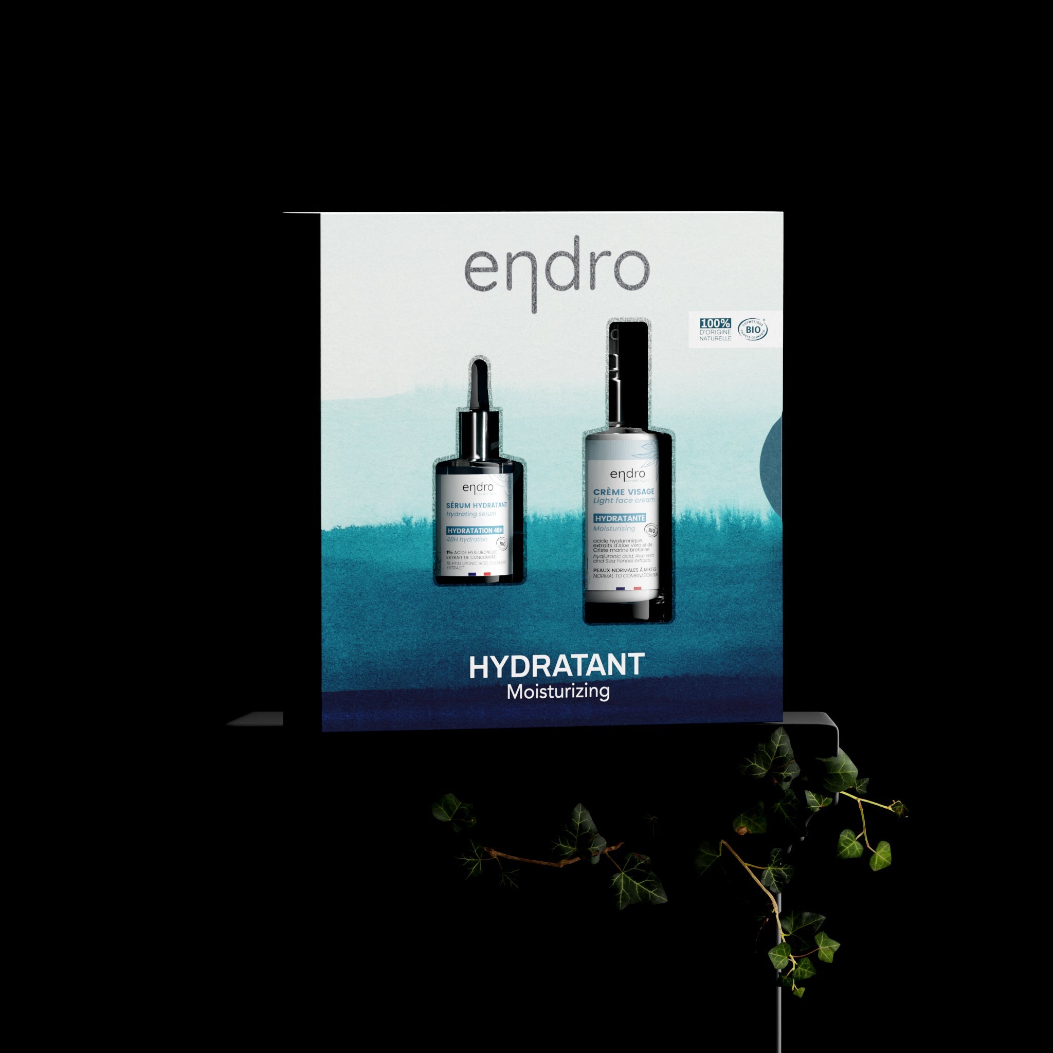 Coffret hydratation - Endro Cosmetiques