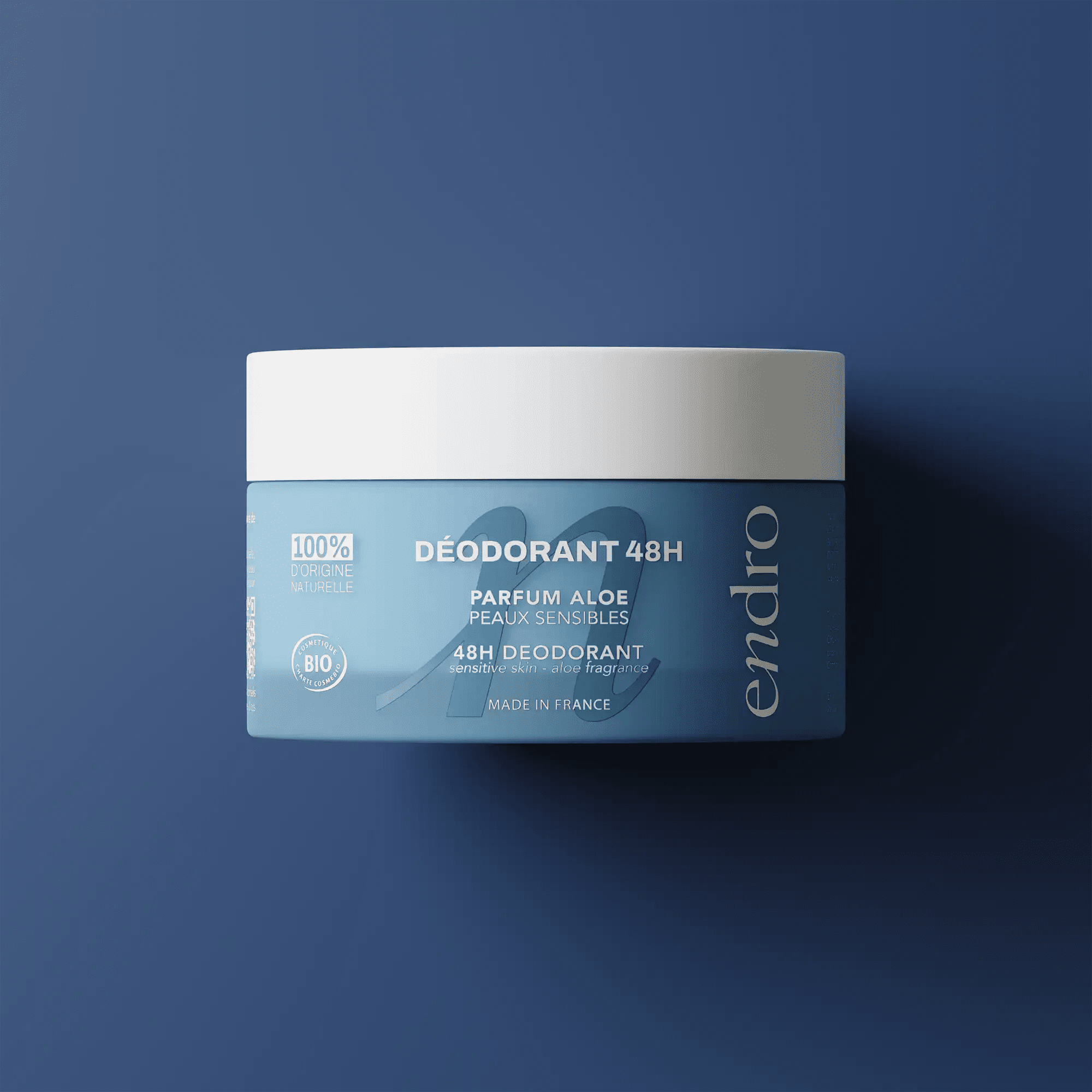 Déodorant Baume 48H - Parfum Aloe - Endro Cosmetiques