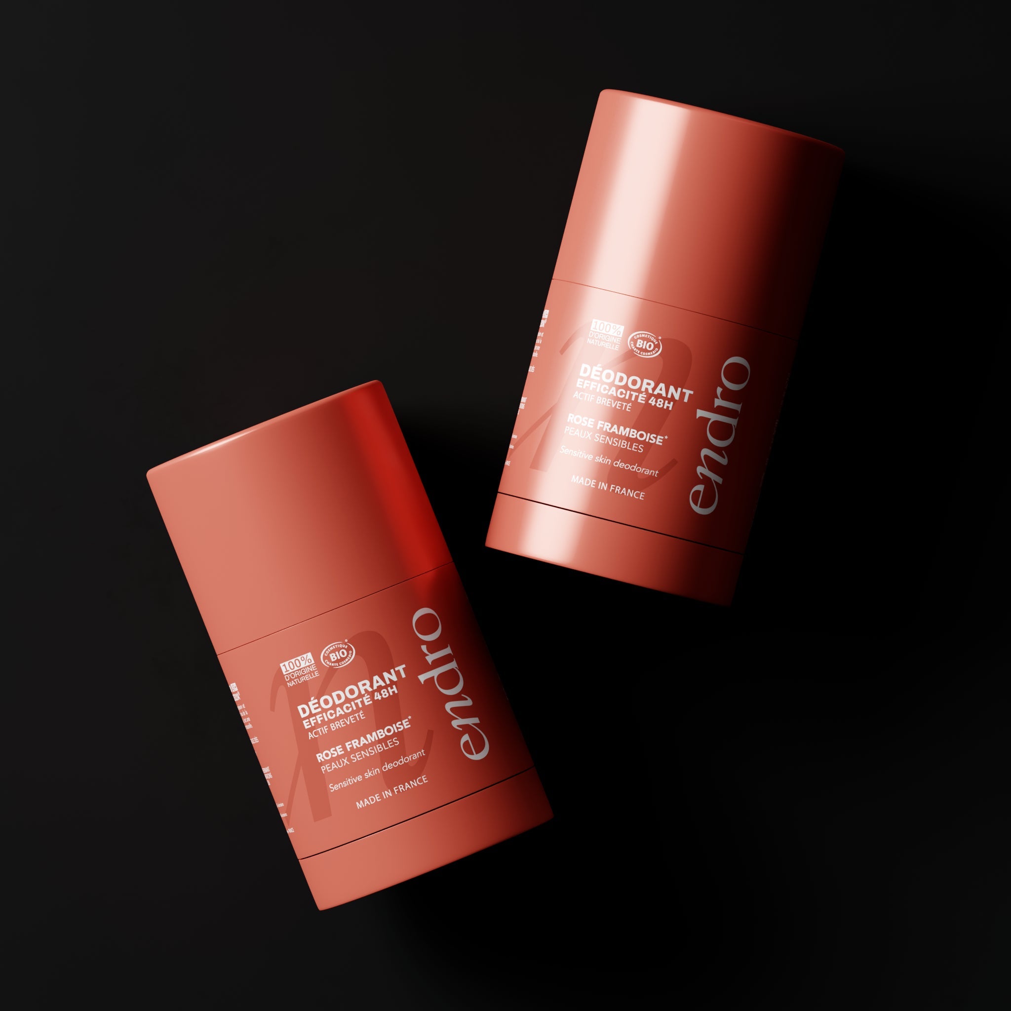 Duo déodorants stick rechargeables - Endro Cosmetiques