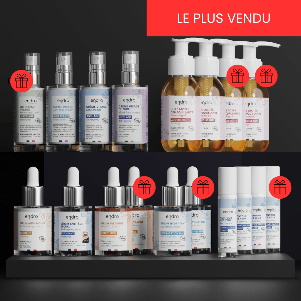 Pack 1 an de soins visage - Endro Cosmetiques