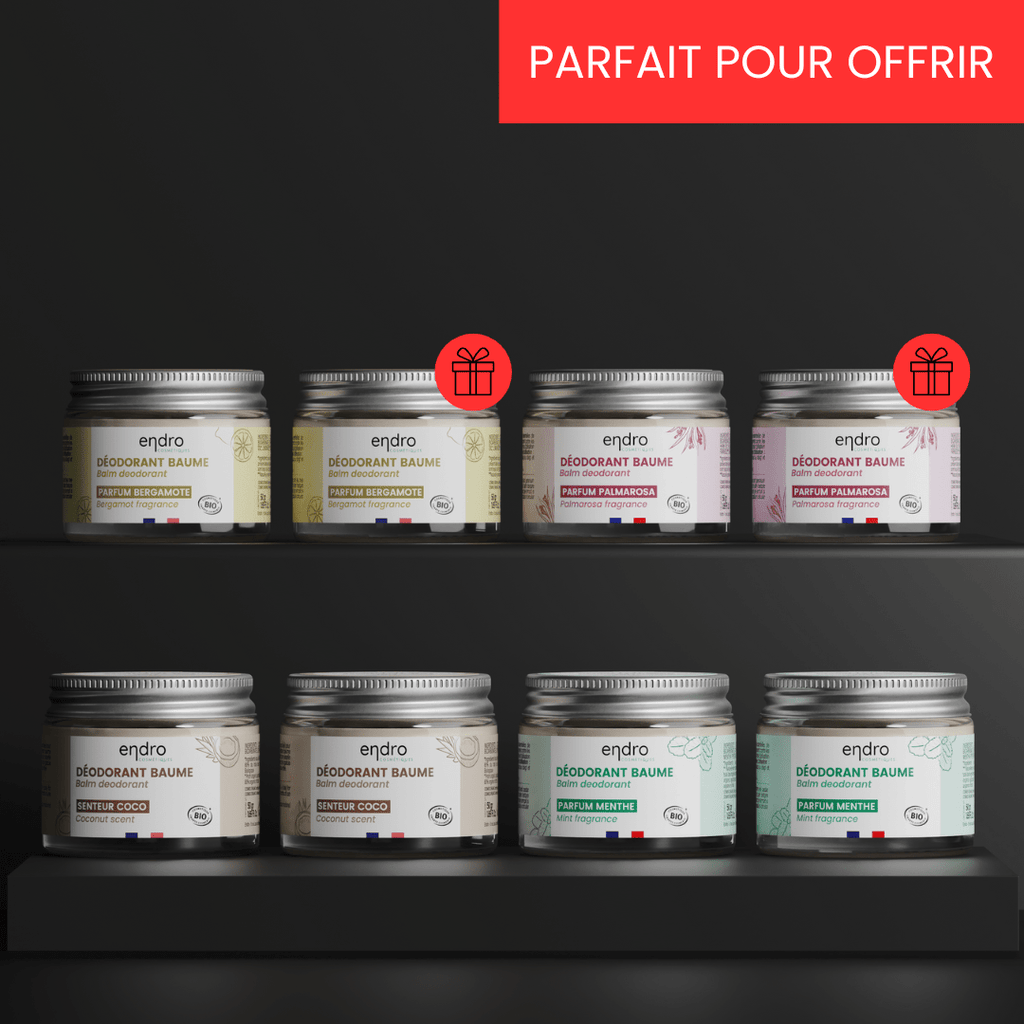 Pack 2 ans de déodorants - Endro Cosmetiques