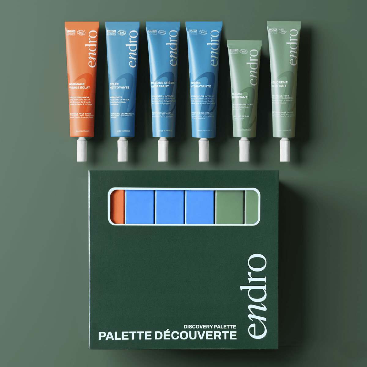 Palette Découverte - Endro Cosmetiques