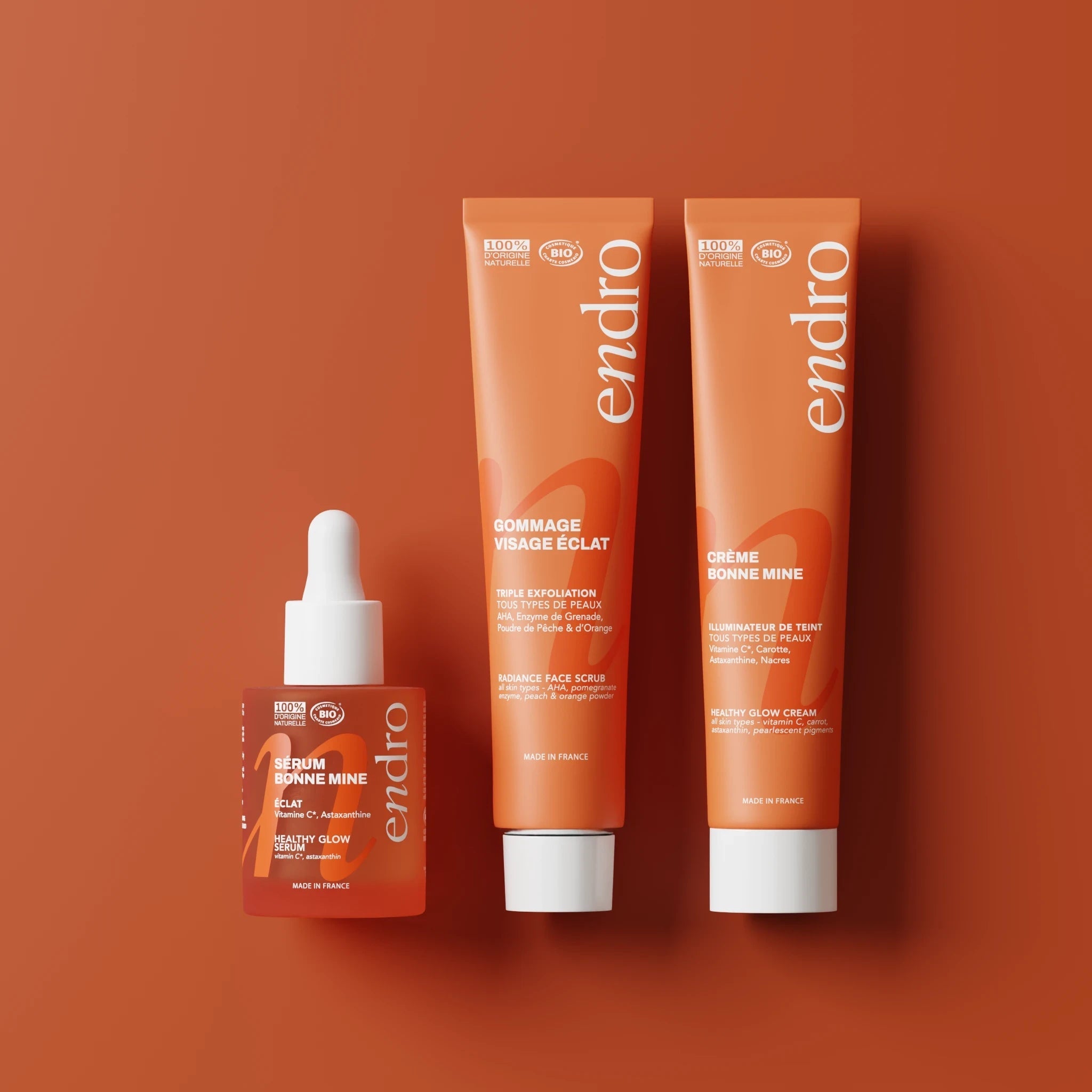 Routine Complète Visage Éclat - Endro Cosmetiques